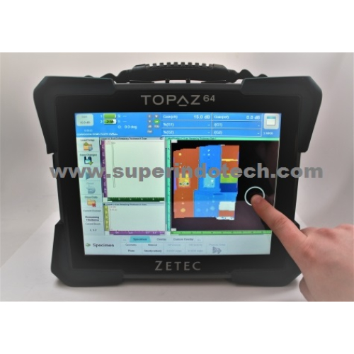 Used Zetec Topaz 64/128 TFM - Phased Array Ultrasonic Flaw Detector ...